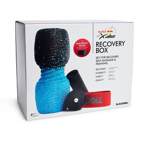 Red Bull X-Alps Recovery Box  - Set per l'automassaggio e recupero muscolare Blackroll